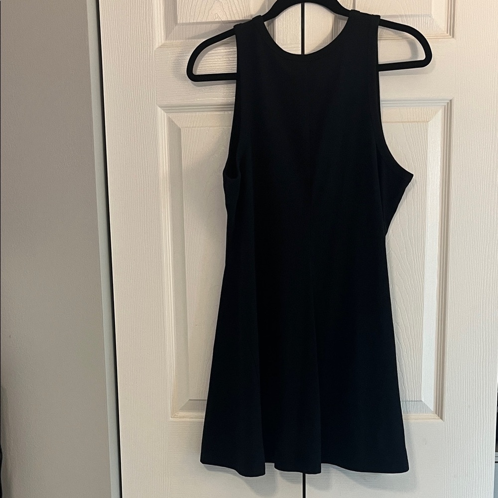 A New Day Ribbed Black Sleeveless Dress - Picture 4 of 4